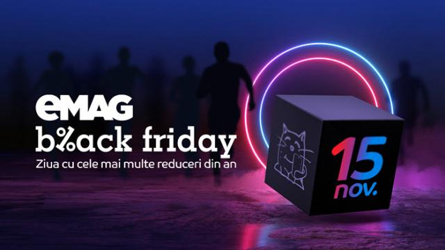 <b>[UPDATE - 22.11.2019 avem un câștigător și o tragere la sorți pentru alți doi] La ce oră începe Black Friday 2019 pe eMAG? (Concurs)</b>La ce oră începe Black Friday 2019 pe eMAG? Cu pași repezi ne apropiem de marele eveniment de shopping "Black Friday" pe care eMAG îl organizează în acest an pe data de 15 noiembrie, adică în ziua de vineri. Toate privirile sunt îndreptate către..