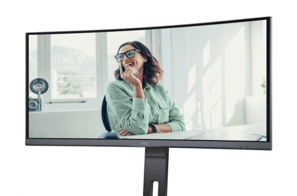 Monitor AOC CU34P3CV - Galerie foto: CU34P3CV fata.jpg