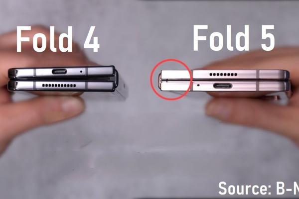 Un prototip de Samsung Galaxy Z Fold5 scoate la iveală principala îmbunătățire față de predecesor, cu zero gol între cele două părți ale pliabilului