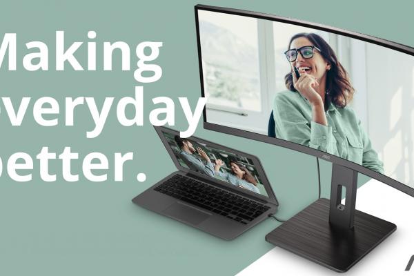AOC lansează seria de monitoare profesionale P3; Variante de 24, 27, 34 inch, cu port USB-C, camere web integrate și difuzoare stereo