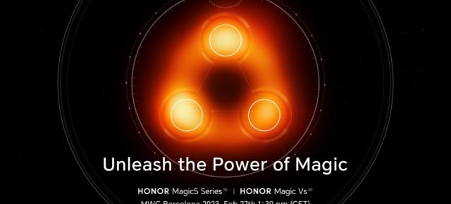 Ce aduce Honor la MWC 2023? Pe 27 februarie debutează seria Magic 5, lansează pliabilul Magic Vs la nivel global