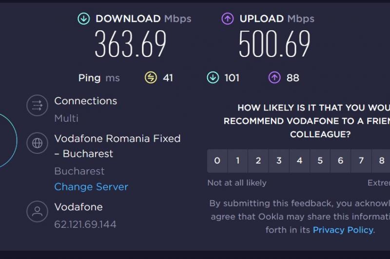 Lenovo ThinkPad T16 Gen 1 - Test viteză Wi-Fi: net digi.jpg
