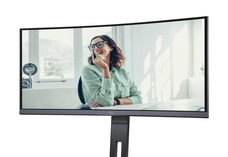 Monitor AOC CU34P3CV - Galerie foto: CU34P3CV fata.jpg