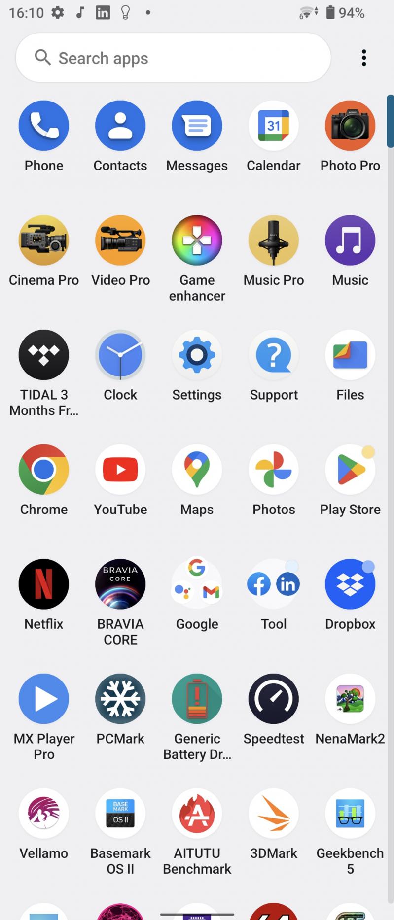 Screenshots interfață grafică Sony Xperia 5 IV: Screenshot_20220929-161024.jpg