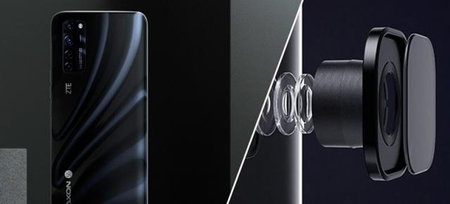 ZTE Axon 30 Pro apare într-o primă imagine hands-on; Ni se prezintă a doua generație a ecranului cu cameră selfie ascunsă sub display
