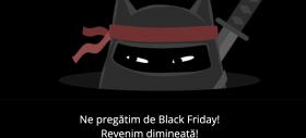 Pregătirile de Black Friday sunt în toi pe eMAG, unde pisica neagră își ascute ghearele în noapte pentru vânătoarea reducerilor!