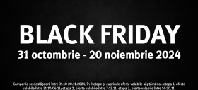 ALTEX dă startul campaniei de Black Friday pe 31 octombrie, ce se desfășoară în trei etape; Iată ce reduceri ne așteaptă