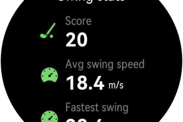 HUAWEI WATCH Ultimate Green - Golf UI