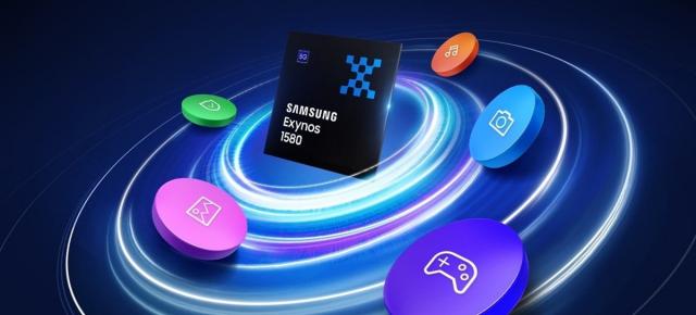 Samsung prezintă Exynos 1580: Cipsetul ce va sta sub capota lui Galaxy A56 aduce performanță grafică dublă față de predecesor