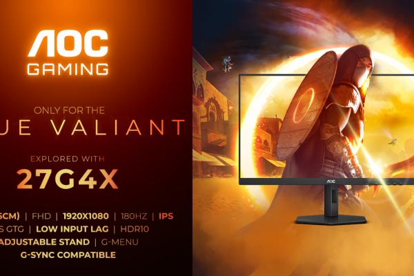 Evoluția gamingului: monitoarele AOC 24G4X și 27G4X aduc viteza și stilul