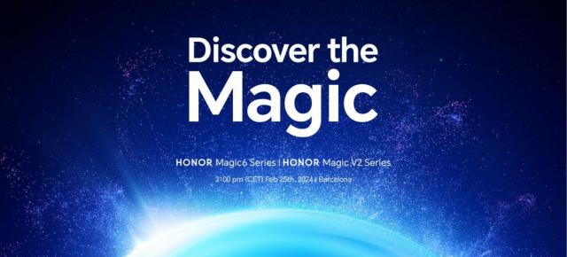 Honor confirmă prezența la MWC 2024, acolo unde va aduce seria Magic6 și pliabilul Magic V2 RSR Porsche Design