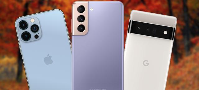 Top 10 smartphone-uri în Trending pe Mobilissimo în luna noiembrie 2021: Revenirea Samsung la putere, la bătaie cu Apple