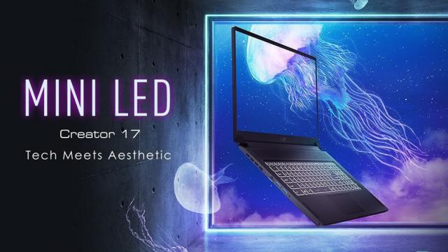 <b>MSI Creator 17 ajunge în România: laptop cu ecran Mini LED destinat creatorilor de conţinut, cu procesor Intel Core i7 Gen 11</b>MSI ne informează astăzi cu privire la intrarea pe piaţa locală a unui nou laptop destinat creatorilor de conţinut. E vorba despre MSI Creator 17, care aduce o premieră: este primul laptop din lume cu ecran Mini LED la bord şi vine cu un corp subţire