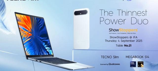 IFA 2025: Tecno prezintă smartphone-ul Spark Slim cu talie de 5.93 mm și baterie mult mai mare decât S25 Edge