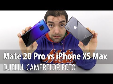 iPhone XS Max versus Huawei Mate 20 Pro, duelul camerelor foto (Comparație Video)