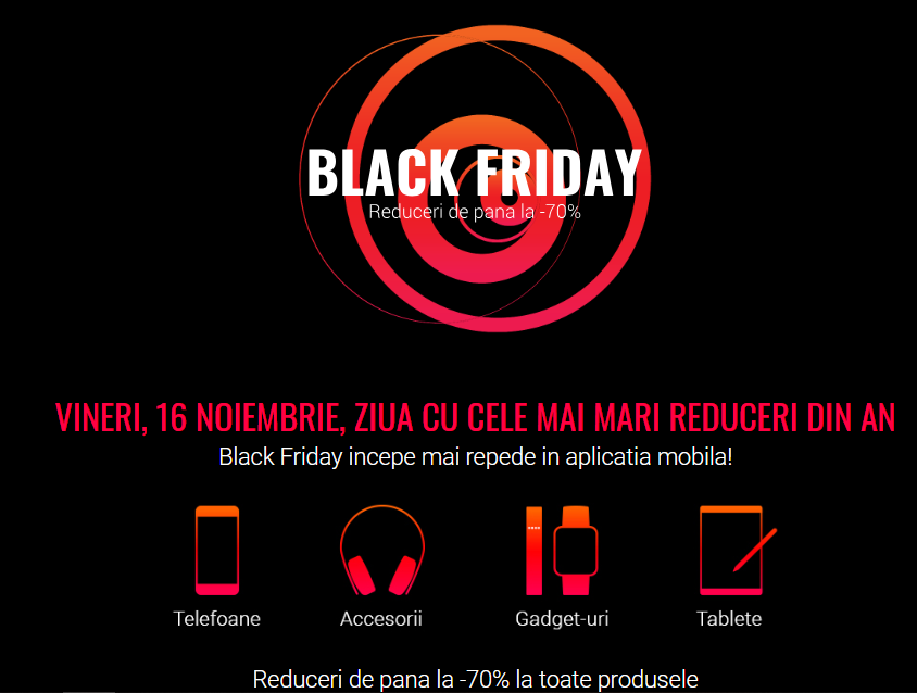 Black Friday 2018, Live Blogging Mobilissimo.ro; Reduceri și oferte eMAG, PC Garage, evoMAG, Cel.ro, Altex și alții.. - imaginea 163