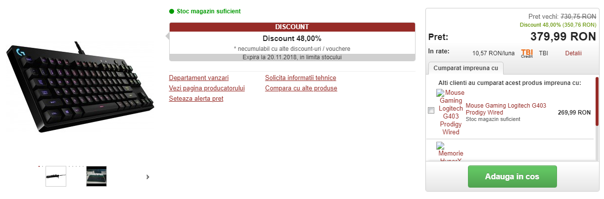 Black Friday 2018, Live Blogging Mobilissimo.ro; Reduceri și oferte eMAG, PC Garage, evoMAG, Cel.ro, Altex și alții.. - imaginea 241