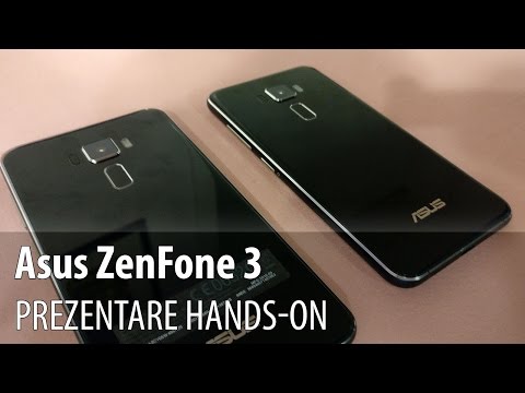 ASUS ZenFone 3 Hands-on la lansarea în România (Modelele ZE552KL şi ZE520K)