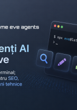 Startup-ul săptămânii #2: 21 de agenți AI pentru Eve pot fi instalați din terminal; Sunt disponibili pentru SEO, conținut și operațiuni tehnice