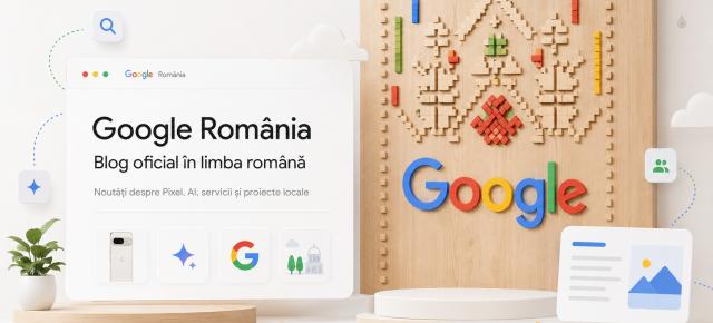 Google România are de acum un blog oficial în limba română! Noutățile despre Pixel, AI, servicii și proiectele locale vor fi publicate într-un singur loc