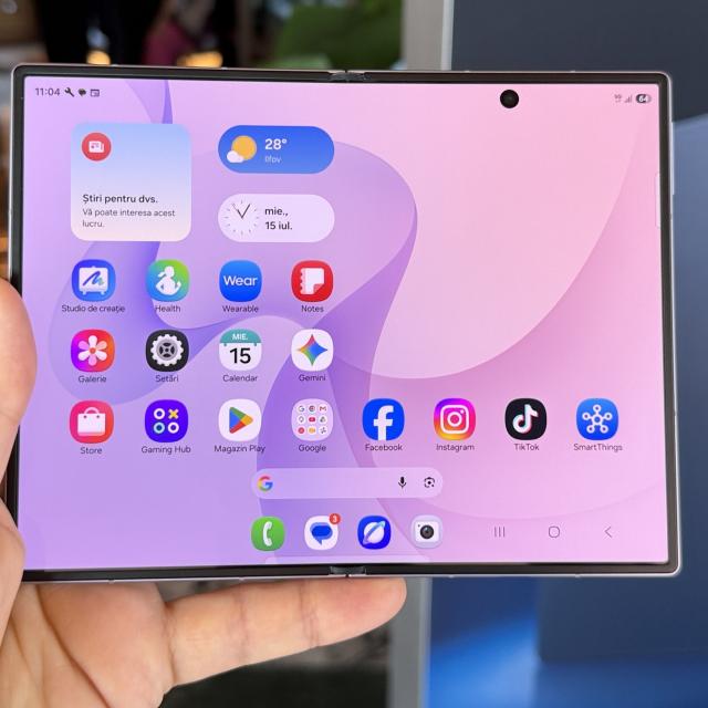 Samsung Galaxy Z Fold8 oferă performanțe echilibrate cu sistem termic eficient