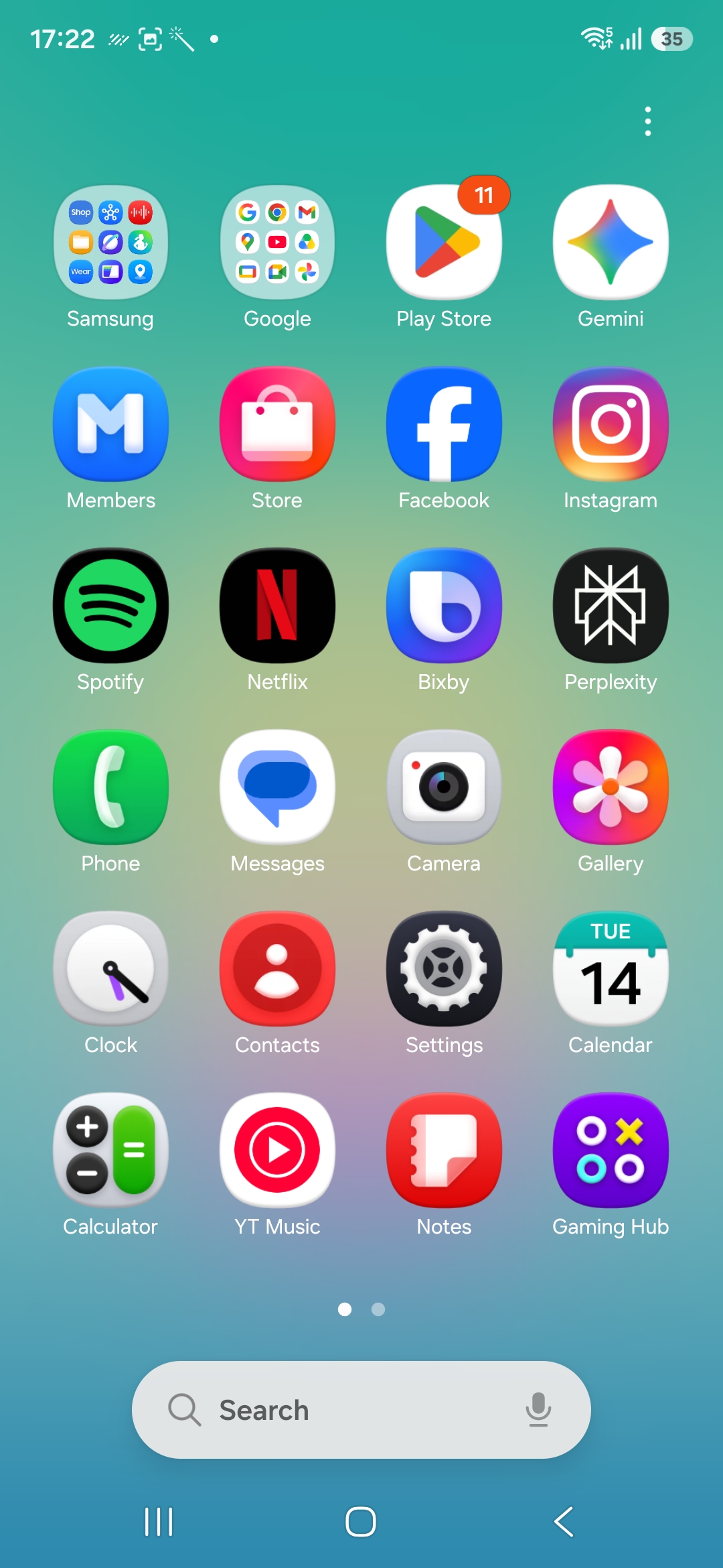 Samsung Galaxy A27 5G - OS, UI & APPS (galerie)