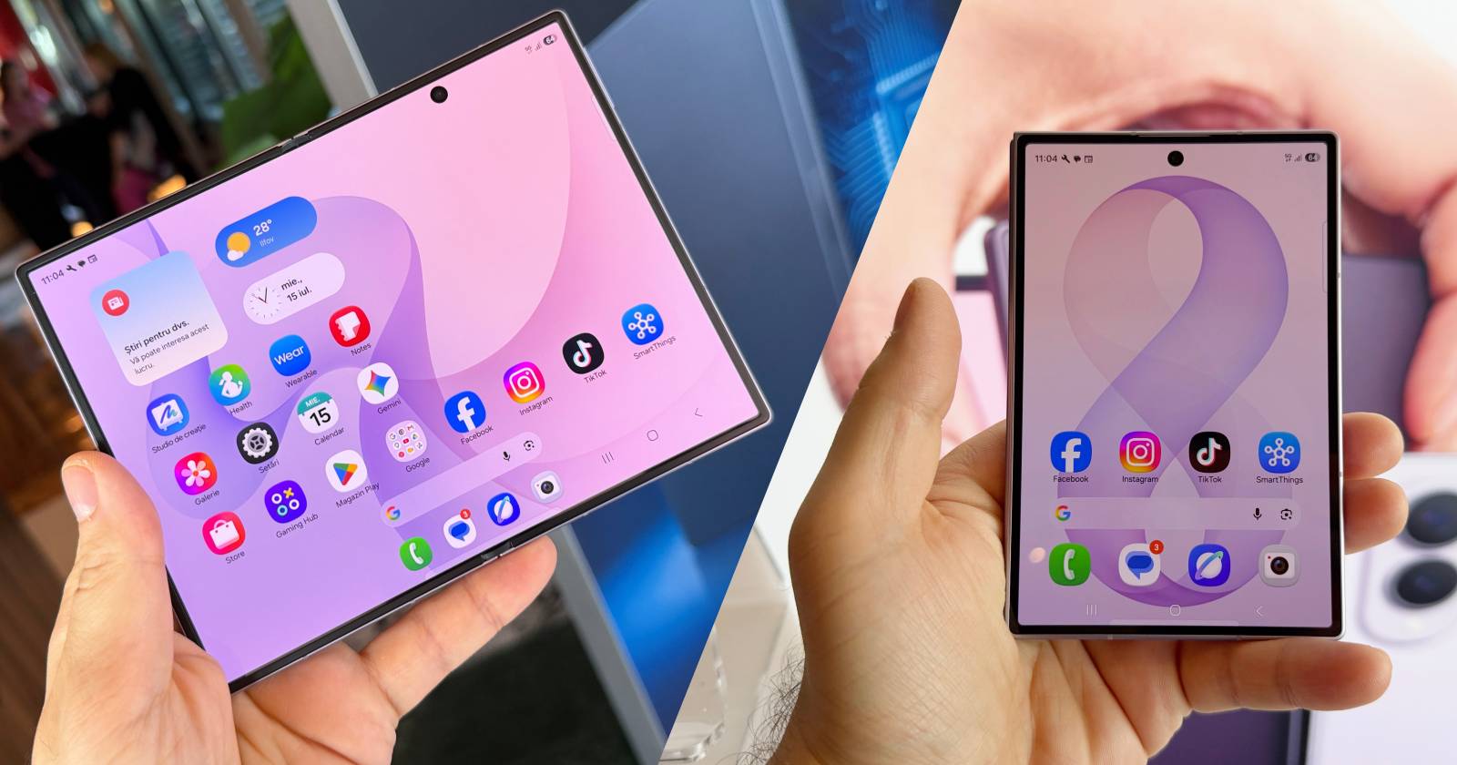 Samsung Galaxy Z Fold8: Display-ul care face din 4:3 o revoluţie de consumat media