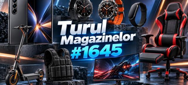 Turul Magazinelor #1645: S-a ieftinit Galaxy Z Fold8 Ultra, scaun ergonomic la ofertă şi trotinetă generoasă cu autonomia