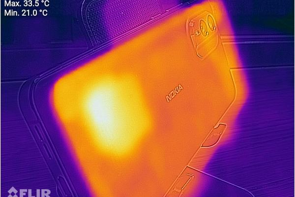 Test termic - Nokia X30 5G