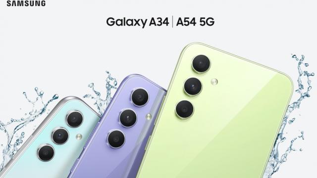 <b>Samsung Galaxy A54 devine oficial, cu design mai rafinat față de predecesor, cameră foto principală nouă</b>Această zi de 15 martie marchează iată lansarea noilor telefoane Galaxy A, în frunte cu Samsung Galaxy A54 pe care îl vedem în imaginile de mai jos. La prima vedere putem observa un design mai rafinat decât predecesorul, în special dacă ne uităm