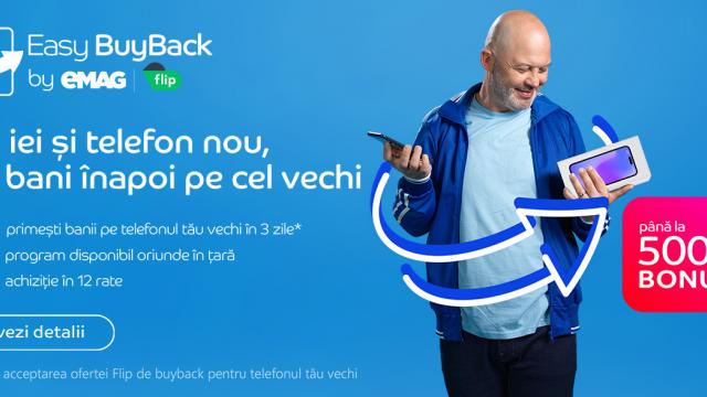 <b>eMAG are un nou program BuyBack pentru smartphone-uri, cu evaluare online și expediere telefon vechi la EasyBox</b>La început de săptămână eMAG are noutăți, iar de această dată vorbim despre programul BuyBack la telefoane, redenumit acum în Easy BuyBack. Care sunt principalele avantaje aici


