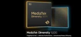 MediaTek Dimensity 9200 este aici! Procesor eficient și puternic, cu ray tracing și suport Wi-Fi 7