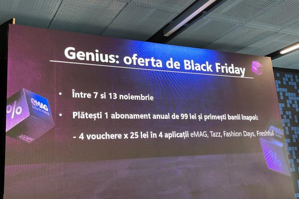 Eveniment eMAG Black Friday