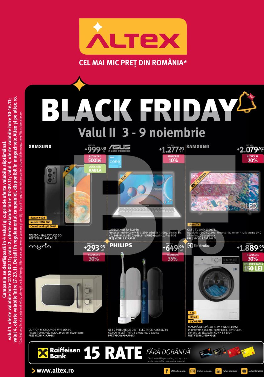 Black Friday 2022, Live Blogging Mobilissimo; Reduceri și cataloage eMAG, PC Garage, Fashion Days, Cel, Flanco... - imaginea 27