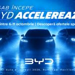 BYD ocupă 902 m² la Salonul Auto București 2026 și taie prețul lui Sealion 5 DM-i la 24.990 euro