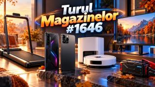Turul Magazinelor #1647: Banda de alergare sub 1000 lei, telefon de gaming sub 2300 lei, aspirator robot pentru toată lumea