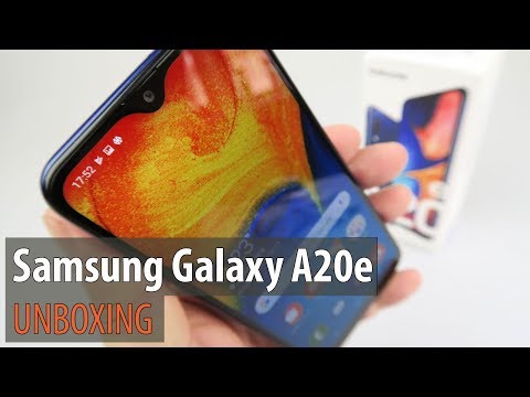 Samsung Galaxy A20e Video Unboxing în Limba Română