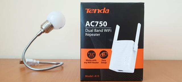 Prezentare Tenda A15 (AC750): Amplificator semnal wireless cu setup rapid și compatibiltate cu toate routerele