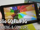 Evolio GO Fun 3G Unboxing + concurs: cutie colorată cu multe accesorii GPS auto şi hărţi la pachet (Video)