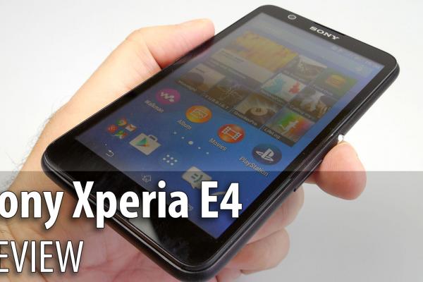 Sony Xperia E4 Review: micul "Walkman" cu cameră bună, ecran "subţire" (Video)