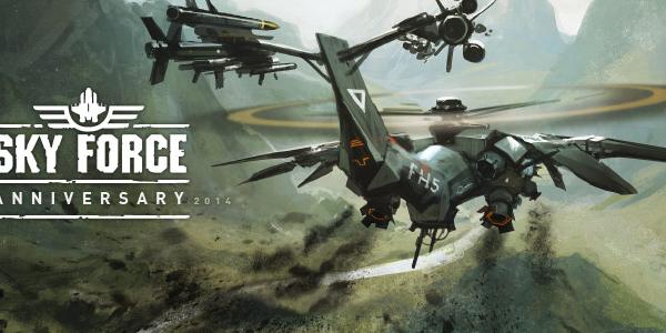 Sky Force 2014 Review (Allview Viva Q10 Pro): un shoot 'em cu grad înalt de dificultate şi gameplay old school (Video)
