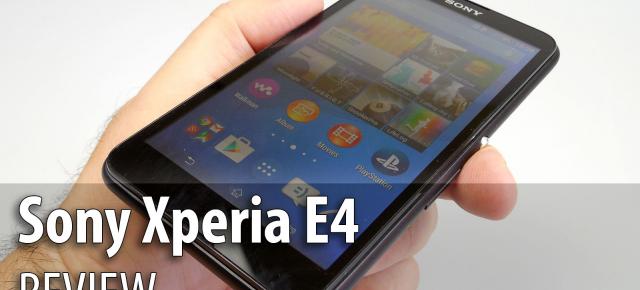 Sony Xperia E4 Review: micul "Walkman" cu cameră bună, ecran "subţire" (Video)