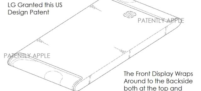 După Apple, și LG Electronics primește un brevet pentru un smartphone cu display edge-to-edge și scanner de amprente integrat în ecran