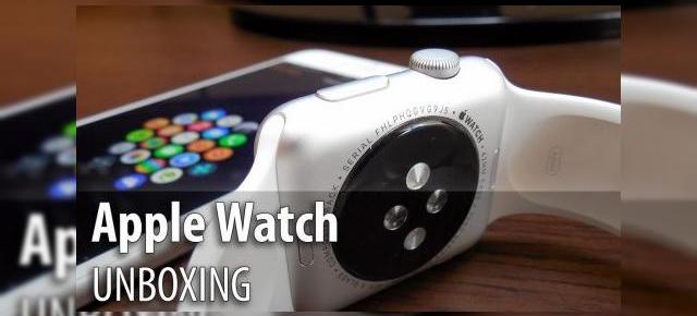 Apple Watch Unboxing: primul smartwatch Apple scos din cutie în varianta sport de 42 mm, cu setup mai rapid decât ne aşteptam (Video)