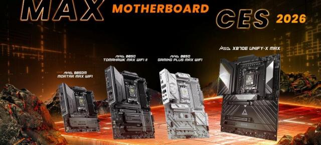 CES 2026: Plăcile de bază MAX de la MSI aduc OC Engine și BIOS de 64MB; Gata de Ryzen next-gen