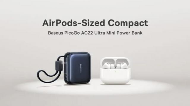 <b>CES 2026: Baseus a lansat un power bank mic cât tocul de AirPods, cu capacitate de 10.000 mAh</b>Baseus schimbă în sfârşit designul clișeic al power bank-urilor cu... altceva. Produsul a sosit la CES 2026 şi este un acumulator extern de 10.000 mAh cu încărcare la 45W
