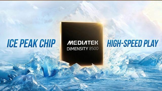 <b>MediaTek Dimensity 8500 prezentat oficial! Un nou procesor pentru gameri, cu 25% mai performant pe partea de grafică față de predecesor</b>Am tot văzut telefoane cu procesoare Dimensity 8400 și variații ale acestuia în ultimul an. Ei bine, MediaTek a anunțat un nou CPU pentru gamerii cu buget ceva mai redus. Vorbim despre Dimensity 8500, cipset octa-core pe 4nm cu un GPU mai performant