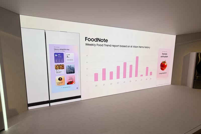 Family Hub 2026 cu Gemini AI; frigiderul Samsung îți deschide ușa la comandă și știe ce mănânci: Photo 04.01.2026, 20 29 29.jpg