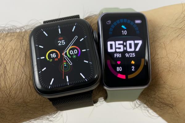 Huawei Watch Fit vs. Apple Watch Series 4