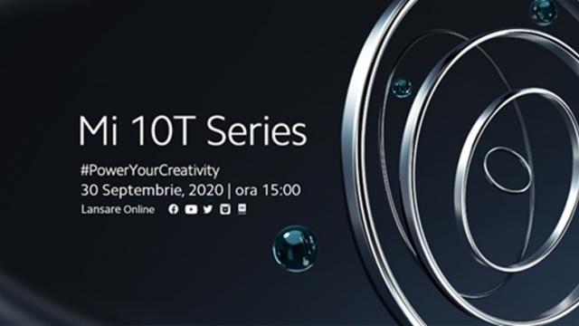 <b>Xiaomi Mi 10T se lansează pe 30 septembrie în cadrul unui eveniment transmis live de la ora 15:00 (ora României)</b>Sfârșitul lunii septembrie ne va aduce un nou triou de smartphone-uri și anume Xiaomi Mi 10T, Mi 10T Pro și Mi 10T Lite - telefoane pe care le așteptăm lansate chiar pe data de 30 septembrie